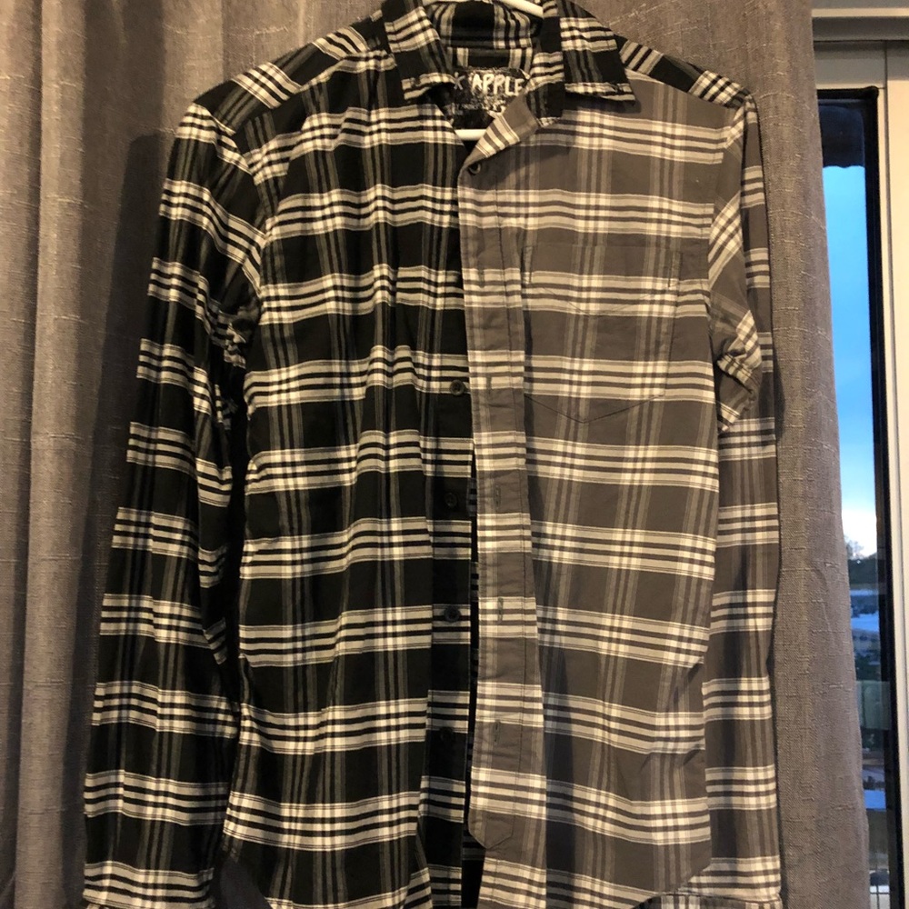 Black Apple casual button down